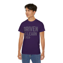 Load image into Gallery viewer, Driven to Learn - Unisex Ultra Cotton Tee