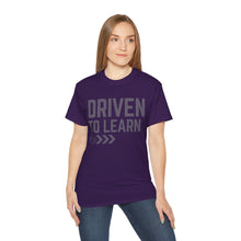 Load image into Gallery viewer, Driven to Learn - Unisex Ultra Cotton Tee