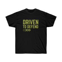 Load image into Gallery viewer, Driven to Defend - Unisex Ultra Cotton Tee