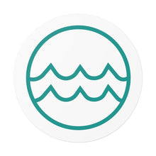 Load image into Gallery viewer, Water - Round Vinyl Stickers