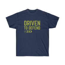 Load image into Gallery viewer, Driven to Defend - Unisex Ultra Cotton Tee