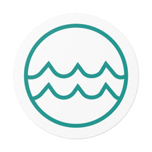 Load image into Gallery viewer, Water - Round Vinyl Stickers