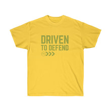 Load image into Gallery viewer, Driven to Defend - Unisex Ultra Cotton Tee