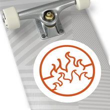 Load image into Gallery viewer, Fire - Round Vinyl Stickers