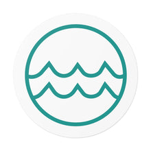 Load image into Gallery viewer, Water - Round Vinyl Stickers