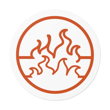 Load image into Gallery viewer, Fire - Round Vinyl Stickers