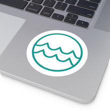 Load image into Gallery viewer, Water - Round Vinyl Stickers
