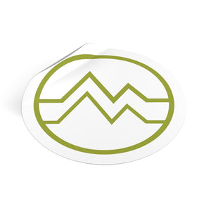 Earth - Round Vinyl Stickers