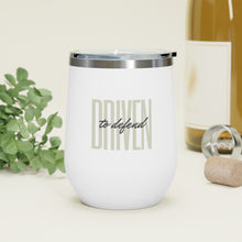 Load image into Gallery viewer, Driven to Defend - 12oz Insulated Wine Tumbler
