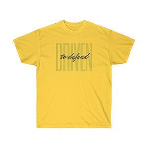 Driven to Defend - Unisex Ultra Cotton Tee