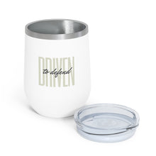 Load image into Gallery viewer, Driven to Defend - 12oz Insulated Wine Tumbler
