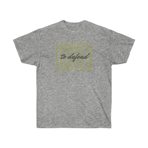 Driven to Defend - Unisex Ultra Cotton Tee