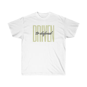 Driven to Defend - Unisex Ultra Cotton Tee